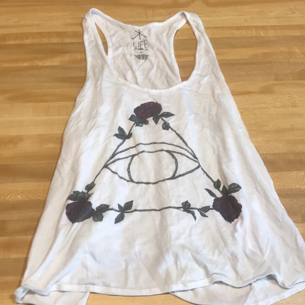 Life clothing co.: White tank top